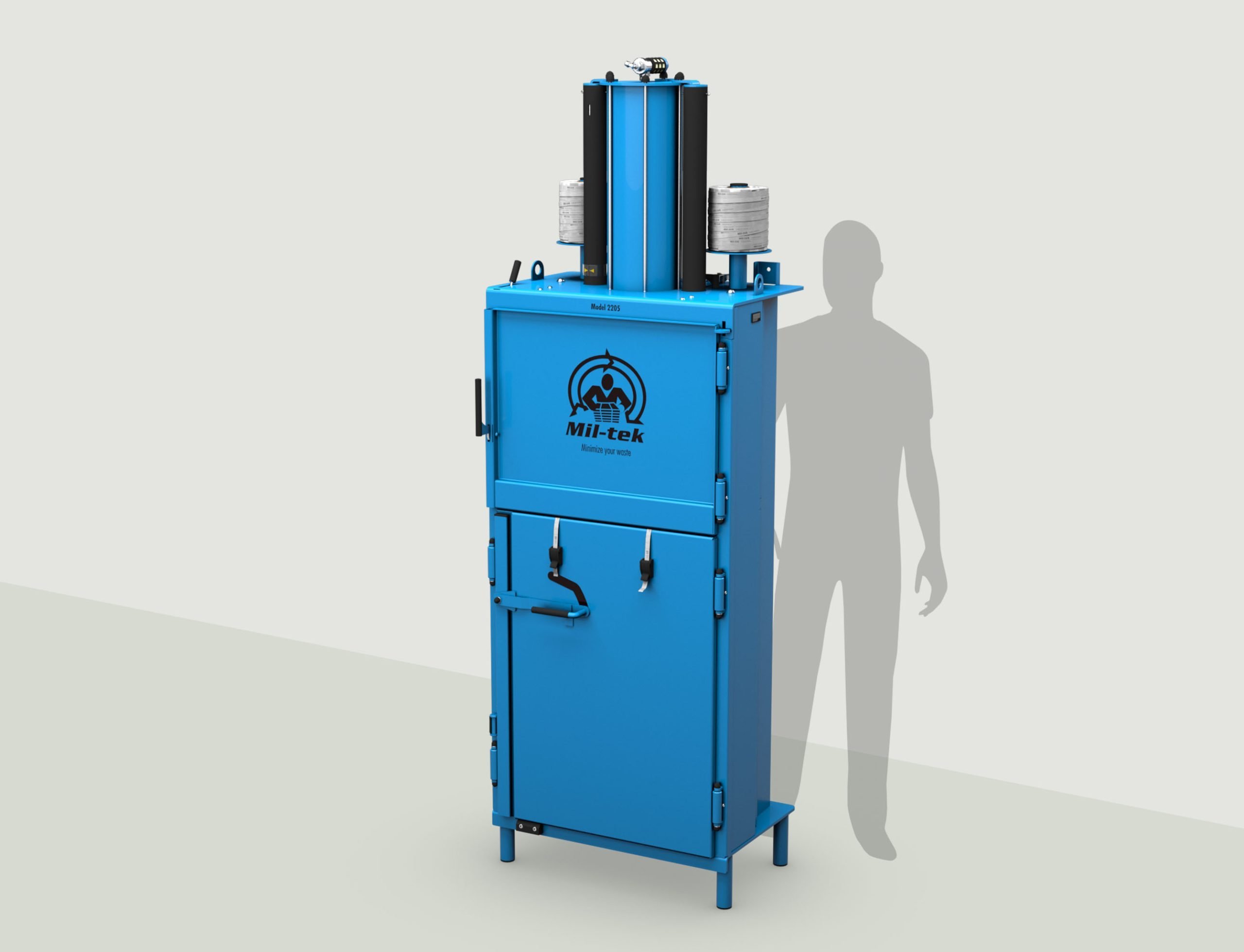 Presse pour carton et plastique