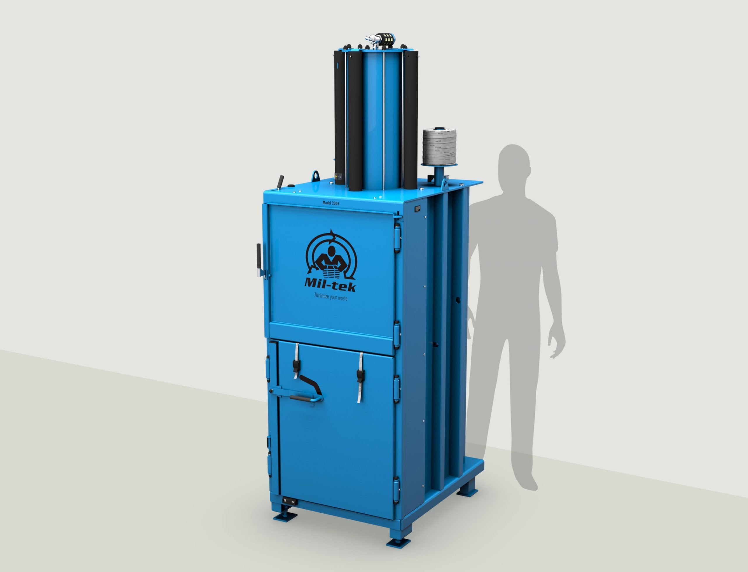 Presse pour carton et plastique