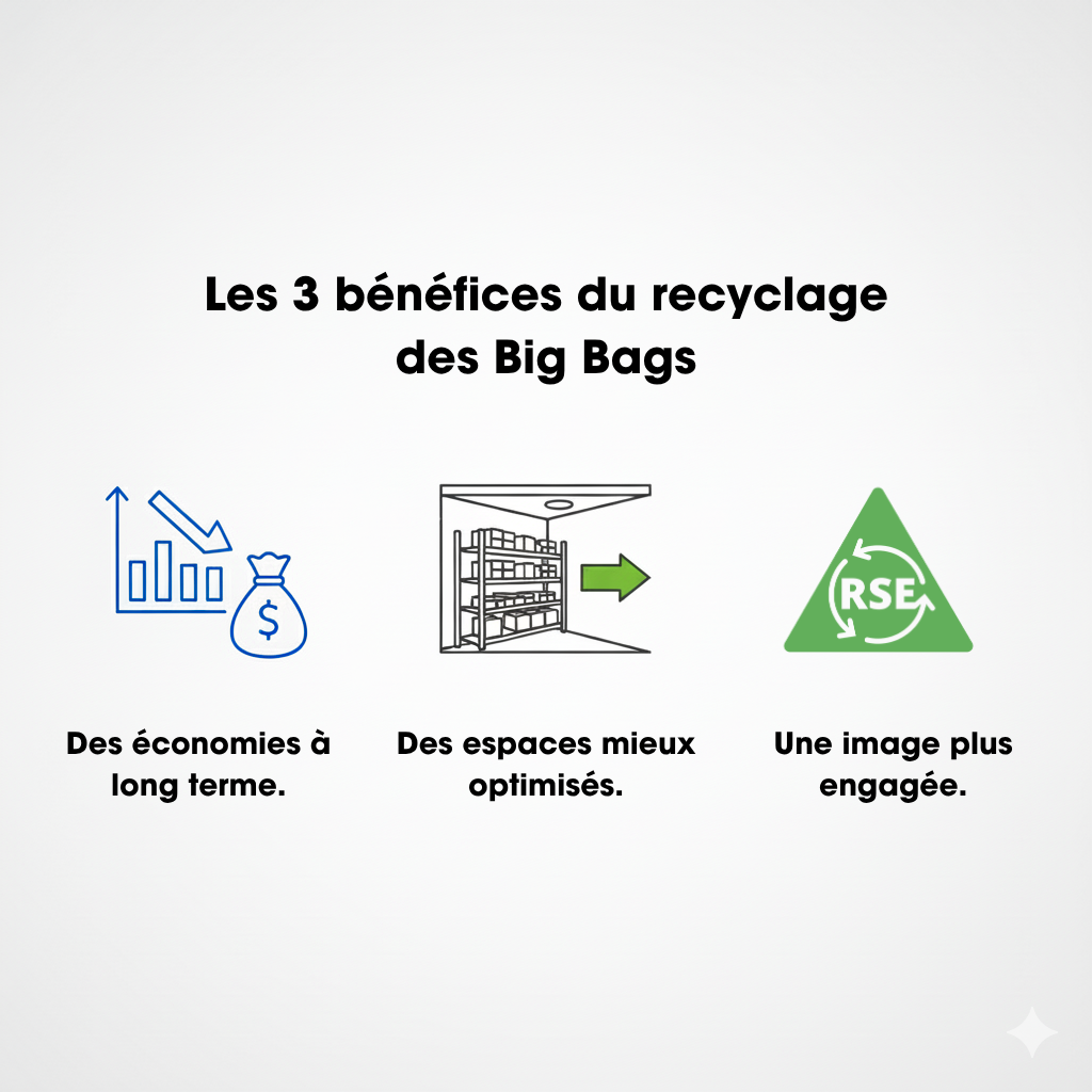 Les 3 avantages du compactage des big bags