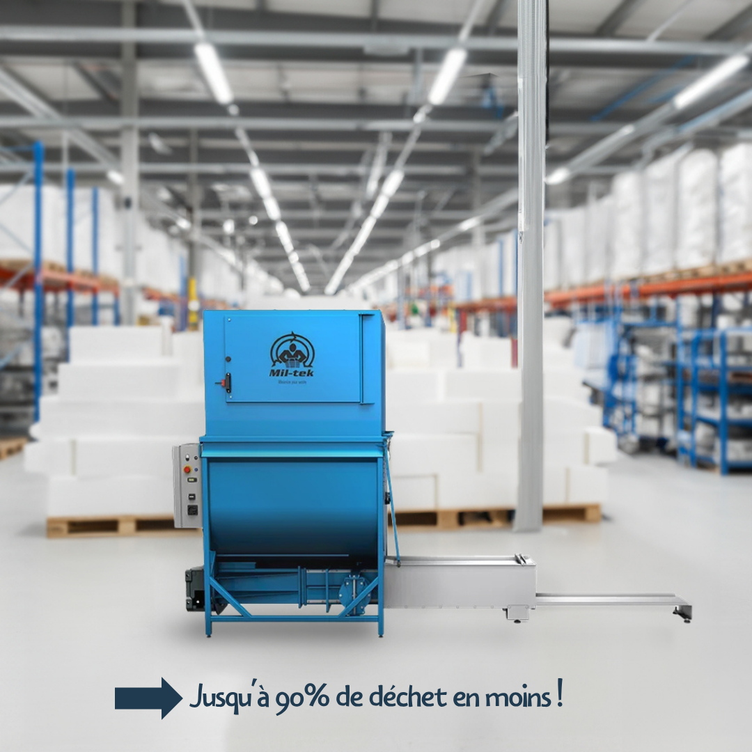 Compacteur Mil-tek : jusqu’à 90 % de réduction des déchets