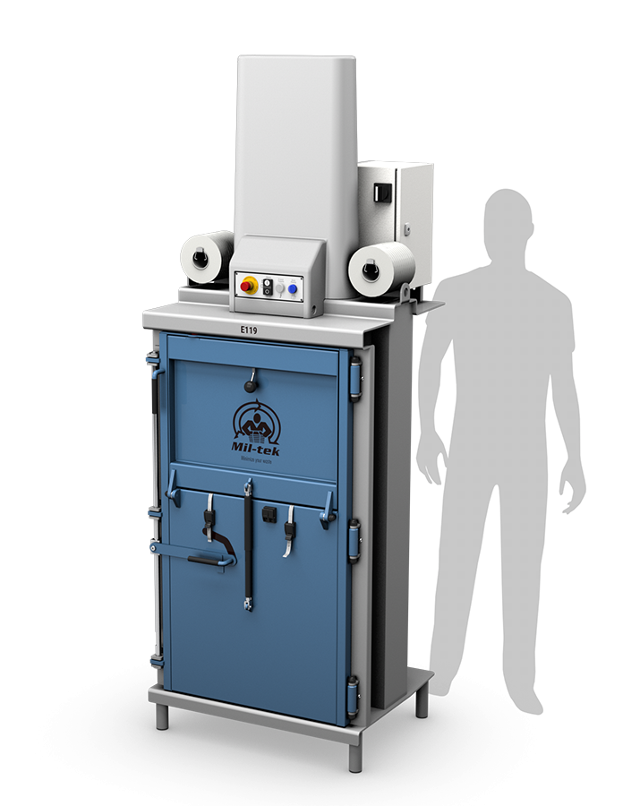 E119 Presse à balles pour carton et plastique