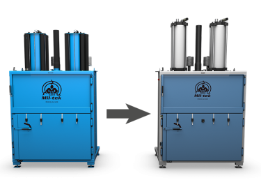 Mise à niveau d’une grande presse à balles