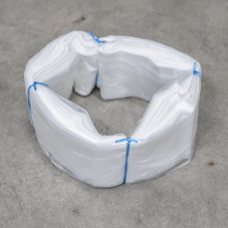 Rouleau de sacs à déchets transparents sans fin