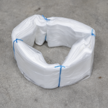 Rouleau de sacs à déchets transparents sans fin