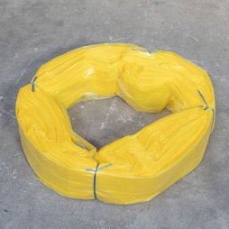 Grande rouleau de sacs à déchets jaune sans fin