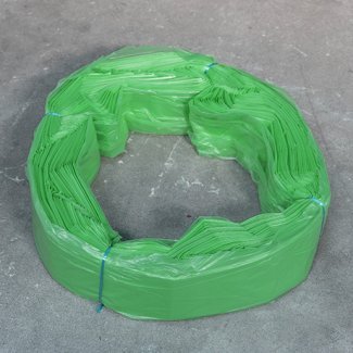 Grand sac plastique sans fin vert pour Infinity