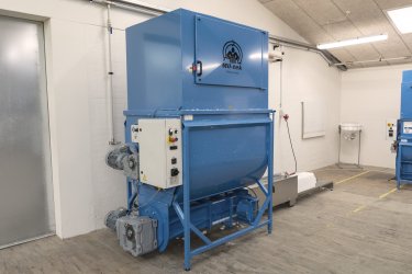 Compacteur de polystyrène récemment installé